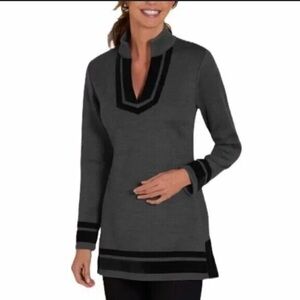 NWOT Soft Surroundings Womens Tunic Top Runway ~ SIZE LARGE